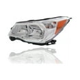 thumbnail image 4 of Headlight Assembly - Compatible/Replacement for '14-16 Subaru Forester 2.5L - With Chrome Bezel - Pair, Left Driver + Right Passenger Set - 84001SG081, 84001SG091, 4 of 4