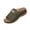 Army Green, variant on Women Rhinestone Heart Buckle Wedge Slide Sandals Slip On Comfortable Footwear For Casual Outdoor Party Daily Activities
