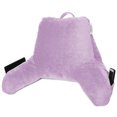 thumbnail image 4 of Reading Pillow, Petite Back Pillow, Backrest Pillows for Bed with Arms, Shredded Memory Foam Back Pillows for Sitting in Bed, Small Back Support Pillow for Kids & Teens, Lavender Purple, 4 of 6