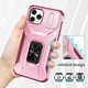 thumbnail image 5 of Funda para GANGXUN iPhone 11 Pro Max - Soporte metálico, Función magnética, Rosa, 5 of 5