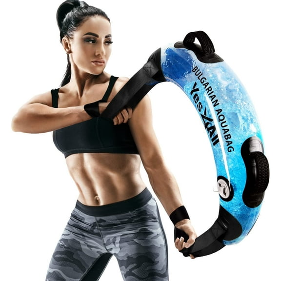 Yes4All 50lb Adjustable Fitness Aquabag, Clear Color