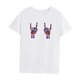 thumbnail image 3 of Camiseta para mujer, camiseta básica transpirable de verano para caminar, trabajo, regalo del día de San Valentín XL, 3 of 7