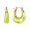 Green, variant on Stylish Moon Drop Earrings Glossy Resin Body And Sturdy Metal Accent