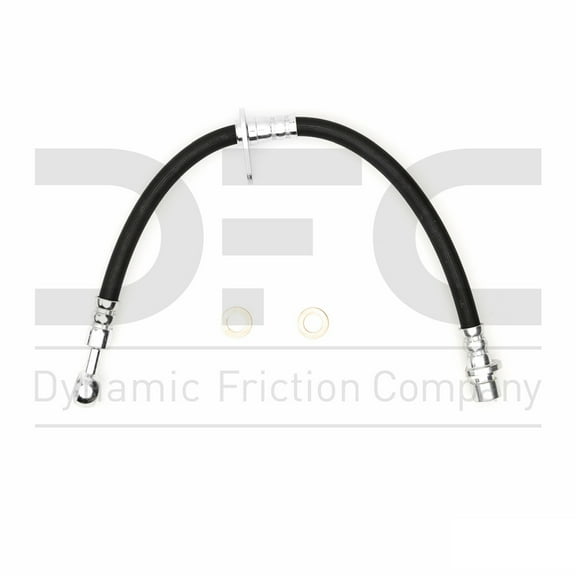 Rear Dynamic Friction Company Brake Line Hose 350-58029 For 1986-1989 Acura Integra
