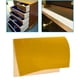thumbnail image 3 of Lámina autoadhesiva de fieltro, terciopelo, tela, arte, manualidades, pegatina azul Amarillo, 3 of 8