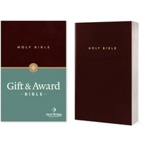 Gift and Award Bible NLT (Imitation Leather, Burgundy/maroon, Red Letter) (Hardcover)
