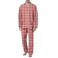 thumbnail image 1 of Icvfdpl Mens Pajamas Fashion Solid Color Shirt Pants Two Piece Set Leisure Men Pyjamas,Xl, 1 of 3