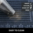 thumbnail image 6 of Buganda Outdoor Doormats, Heavy-duty Rubber Door Mats, Absorbs Moisture and Dirt Outdoor Mats, Low Profile Mats for Entry, 24x36, Navy Blue, 6 of 8