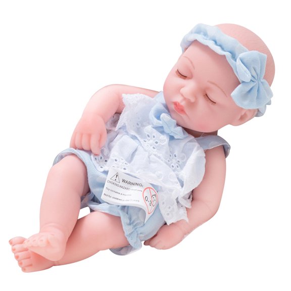 okwish Reborn Doll Simulation Dolls Soft Baby Lifelike Pretend Play Toys Birthday Christmas Present for girls 3-6 years gift