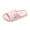 Pink, variant on Willtoo Shower Shoes Open Toe Non Slip Slides Cozy Soft Sole Quick-Dry Slip on Sandals Lightweight Home Slippers