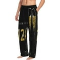 thumbnail image 2 of Fotbe Men'S Happy New Year 2024 (2)Classic Pajama Pants With Elastic Waist And Drawstring Pockets，Pajama Pants Mens Lounge Pants Super Soft, 2 of 9