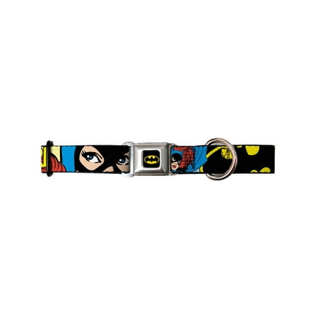 batman dc comics superhero batgirl's mask seatbelt fun animal pet dog cat collar