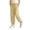 Yellow, variant on FAIWAD Joggers for Girls Loose Drawstring Waist Pants with Pockets Kids Casual Outdoor Clothes