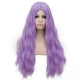 thumbnail image 2 of BERON Light Purple Wigs Long Wavy Wig for Women 28' Middle Part Wig Synthetic Heat Resistant Hair Wigs, 2 of 4