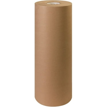 Box Partners Virgin Kraft Paper Rolls 40# 24" x 900' Kraft 1/Roll KP2440V