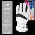 thumbnail image 3 of SDNall Women's Ski Gloves Thermal Lined, Waterproof Windproof Snow Gloves with Grip for Skiing Riding & Outdoor Sports, 3 of 7