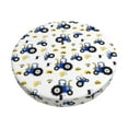 thumbnail image 2 of Bar Stool Covers Round, Tractor And Vehicle Bar Stool Cushion Covers Seat Cushion with Elastic Bands, Chairs Covers for Kitchen Dining Room 12-14 Inch, 2 of 7