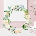 thumbnail image 2 of jifeng Household Metal Floral Hoop Garland Hoop Handmade Macrame Place Card Holder, for, 2 of 9