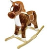 Charm Company Brown Pinto Rocking Horse