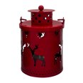 thumbnail image 2 of Christmas Lanterns, LED Candles, Small Lantern Christmas Decorations, Metal Tabletop Centerpiece with Battery Operated Lights for Home and Office Holiday Decor, 2 of 6