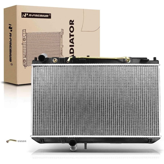 A-Premium Engine Coolant Radiator Assembly with Transmission Oil Cooler Compatible with Mazda RX-8 2009 2010 2011 R2 1.3L, Automatic Transmission, Replace# N3R215200B, MA3010229