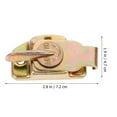 thumbnail image 2 of unbranded 4Ud Sujetadores De Dorados Para Extensión Y Puertas De Gabinete En Casa, 2 of 6