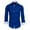 AC03-Blue, variant on Men's Casual Long Sleeve Stretch Dress Shirt Wrinkle-Free Fit Button Down Shirts Business Blouse for Men White M
