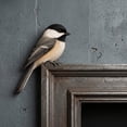 thumbnail image 2 of Lucahom Wooden Bird Door Topper, Adorable Bird Shape Corner Decor, Handcrafted Collection for Doorways, Shelves & Frame Corners, Gift for Nature & Birds Lovers, 2 of 6
