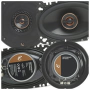 2x INFINITY REF-6432CFX 4" x 6" 135W + 2X REF-6532IX 180W 6.5" COAXIAL SPEAKERS Bundle