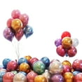 thumbnail image 6 of Bobasndm 50Pcs 5 Inches Metallic Balloon Shiny Multi-colors Thicker Leakproof Anti-burst Scene Layout Tear-resistant Wedding Party Decor Latex Balloon for Indoor, 6 of 7