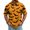 Purple, variant on JULMCOMO Halloween Polo Shirts for Men Pumpkin Bat Castle Print Quick Dry Short Sleeve Casual Loose Golf Shirts Holiday Party Graphic Tees Orange 2XL