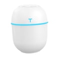 thumbnail image 3 of 200ml Mini Humidifier, 200ml Desk Humidifier for Bedroom, Portable Essential Oil Humidifiers , White, 3 of 8