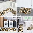 thumbnail image 5 of Beige and Black Of Leopard Print Kitchen Rugs Sets Of 2,Anti Fatigue Kitchen Mat Rugs Non Slip Washable,Decorative Kitchen Floor Mats for Kitchen,Sink,Laundry,17"x30"+17"x47", 5 of 7