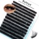 thumbnail image 1 of Extensiones de pestañas Sultrya 80D, 240 piezas, 9-16 mm, voluminosas, 1 of 6