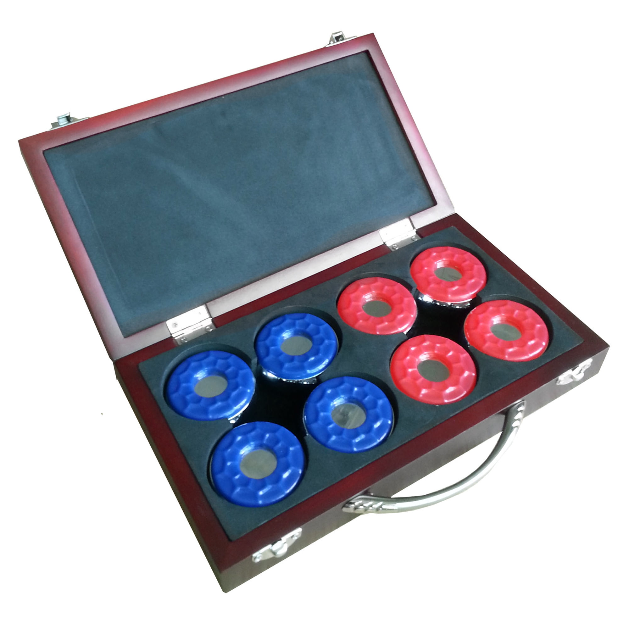 58mm/2.3 Katie Set of 8 Mini Table Shuffleboard Pucks Suitable for Travel Bar Family School Training