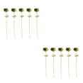 thumbnail image 3 of Anémona artificial Monstrate con hojas y tallos largos 5 piezas decoración de flores, 3 of 6