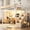 White, variant on Bellemave Full Size Loft Bed with Desk, Stairs and Wardrobe, Metal Gaming Loft Beds with Beside Shelf & Pegboard and LED Light, Heavy Duty High Loft Bed with USB Ports, No Box Spring Required, White