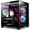 Black, variant on WIWB Gaming Desktop PC, R5-4500 RX 6500 XT 16GB DDR4 RAM, 512GB SSD Black