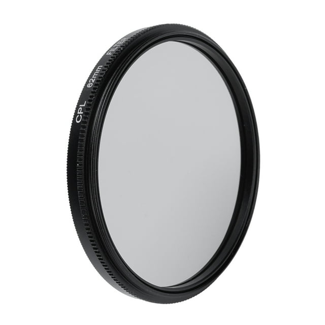 Filtre Polariseur Circulaire, Filtre Polariseur Multi-Couches Haute Définition CPL, Filtre Polariseur Circulaire pour Objectif de Caméra avec Étui de Rangement