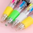 thumbnail image 3 of 4Pcs Multicolored Ballpoint Pen 4-Color-in-1 Writing Pens Retractable Multicolored Pens for Journaling Color Coding, 3 of 8