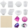 thumbnail image 1 of ZheElen Creative Festival Gift Resin Molds Set For DIY Coasters And Pendants Compact And Easy To Store B, 1 of 6