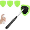 thumbnail image 1 of Standpoint Windshield Cleaner Tool, 2025 New Interior Microfiber Windshield Cleaning Tool, Car Window Cleaner, Effortless and Efficient Cleaning (Green), 1 of 7