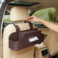 thumbnail image 3 of BotaniNest Headrest Rear Seat Storage Functional Seat Backrest Storage With Drink Cup Holder And Hook Travel Suitable For SUVs Sedans And Trucks, 3 of 4