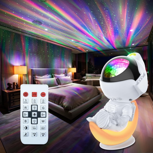 Proyector Rossetta Astronaut Proyector Night Light Galaxy