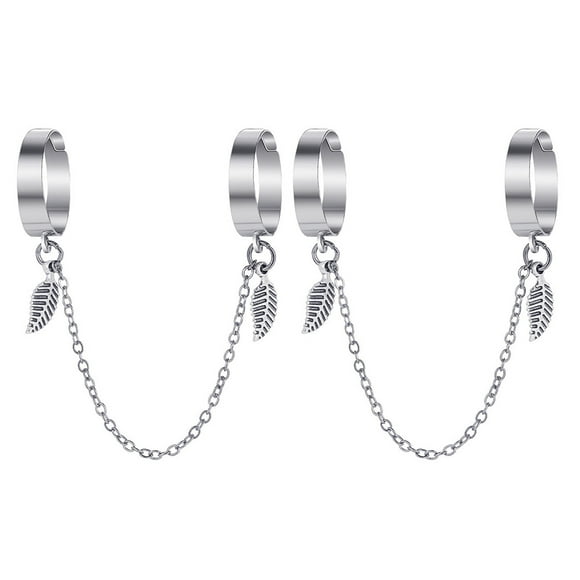CRILSTYLEO 2Ud Anillos Ajustables De Con De Hoja En Anillos Abiertos Para Mujer
