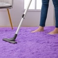 thumbnail image 6 of Homore Modern Area Velvet Rugs for Bedroom, 5.3' x 7.5' , Purple, 6 of 10