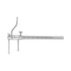 thumbnail image 3 of Medidor Dental De Acero Inoxidable, Soporte Profesional, Altura Movible Ajustable, 3 of 8