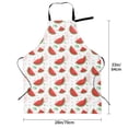thumbnail image 5 of Bingfone Hand Drawn Watermelon Apron Gifts For Men, Women Professional Grade Chef Apron for Kitchen,BBQ & Grill, 5 of 8
