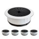 thumbnail image 1 of 4 PCS White Rubber Desk Grommets - 50 mm Cable, 1 of 5