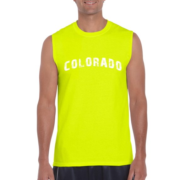 Mens Colorado Ultra Cotton Sleeveless T-Shirt